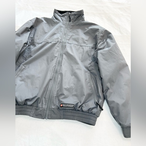 Men's Grey Waterproof Misty Mountain Technical Performance Outerwear Jacket - Picture 3 of 14
